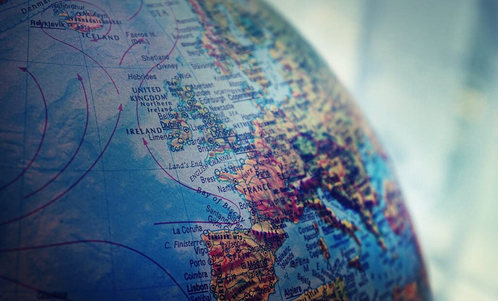 World map image | International SEO Services | Egnetix Digital